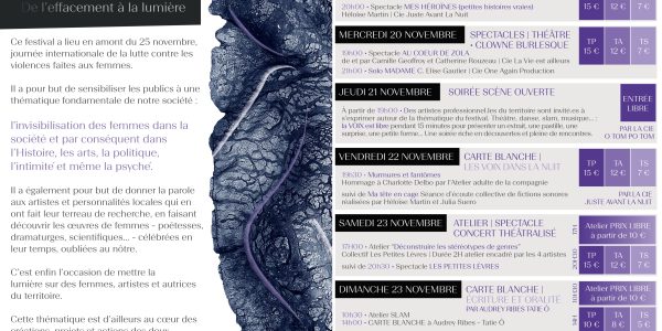 Festival de Théâtre « Invisibles-Invincibles »