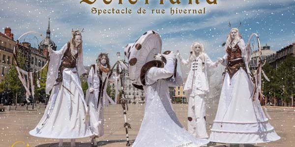 Spectacle de rue pour fêtes de fin d'année "Bélériand"