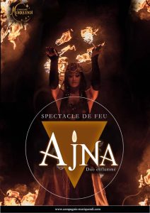 Spectacle de feu AJNA en Auvergne - Compagnie Moriquendi